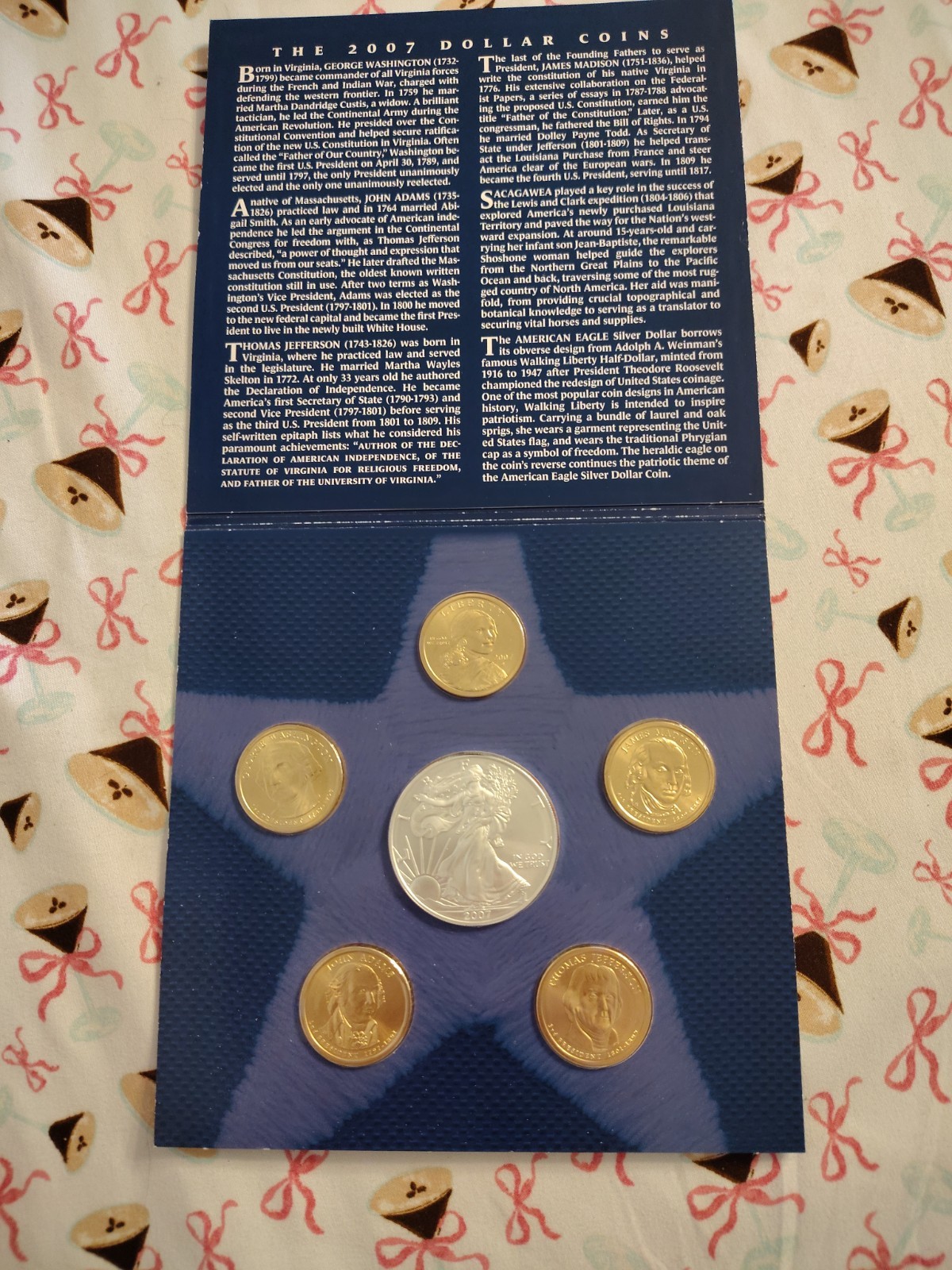 2007 U.S. Mint Annual Uncirculated Dollar Coin Set