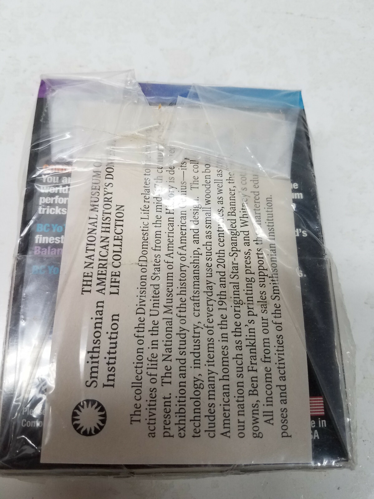 Vintage Rainbow BC Yo-Yo Smithsonian Champion Hardwood Laminated NIP RARE