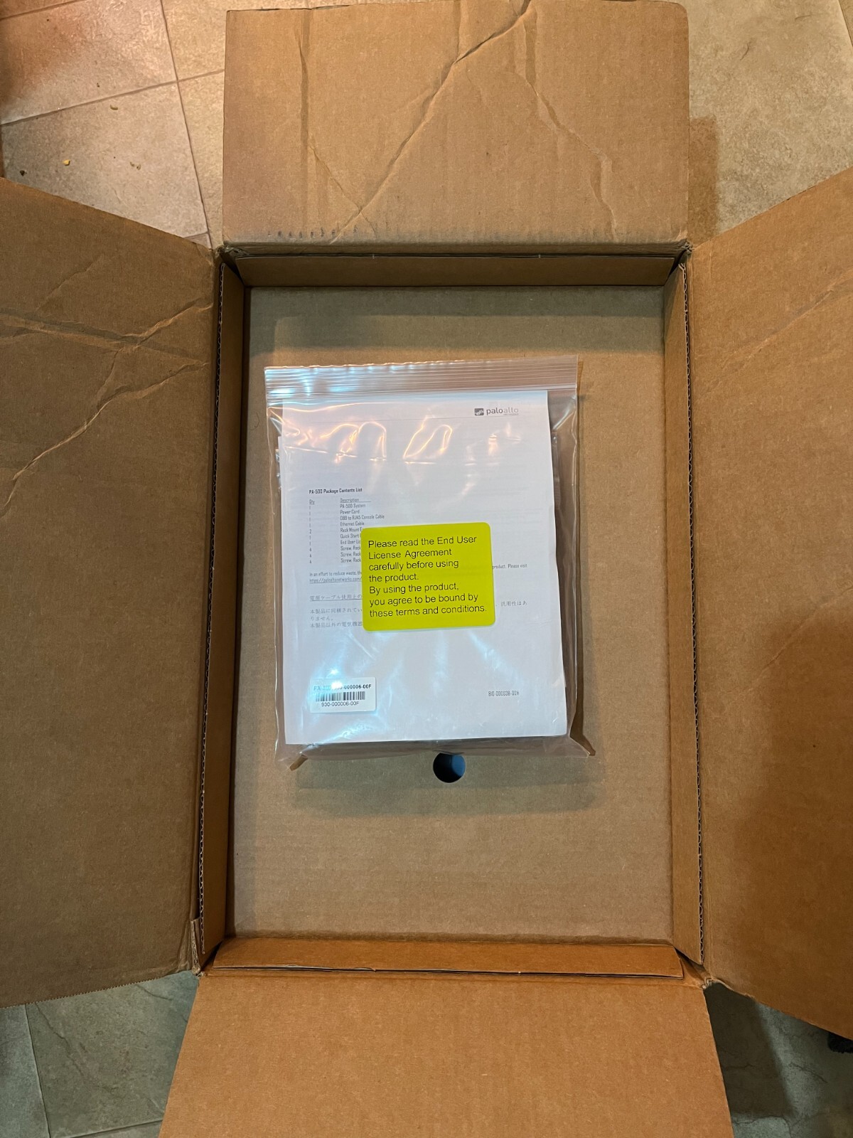 Palo Alto Networks PAN-PA-500-2GB Firewall 910-000094-00X