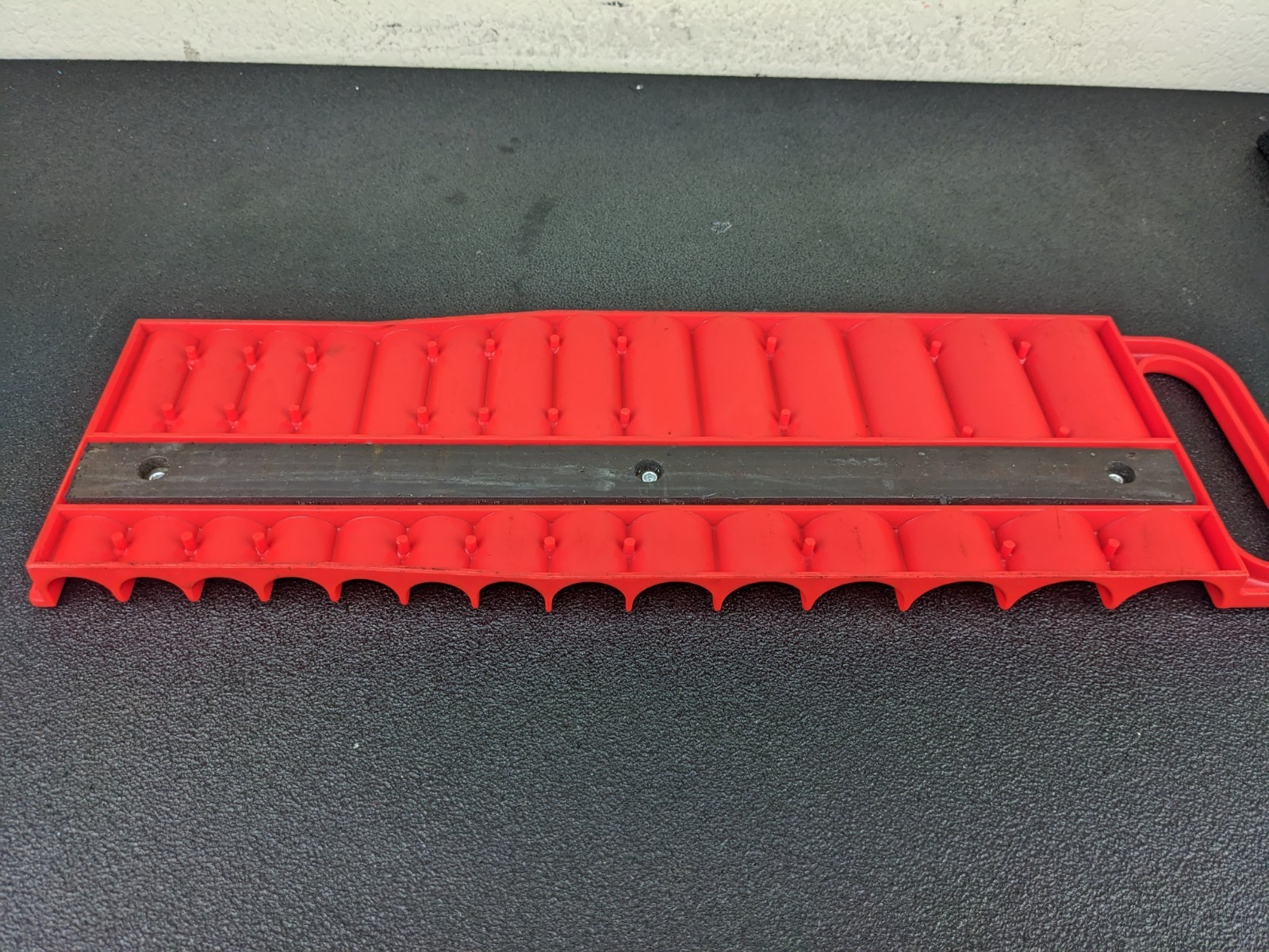 #bo725 Snap On Tools MR3828 Magnetic 3/8" Drive Socket Organizer