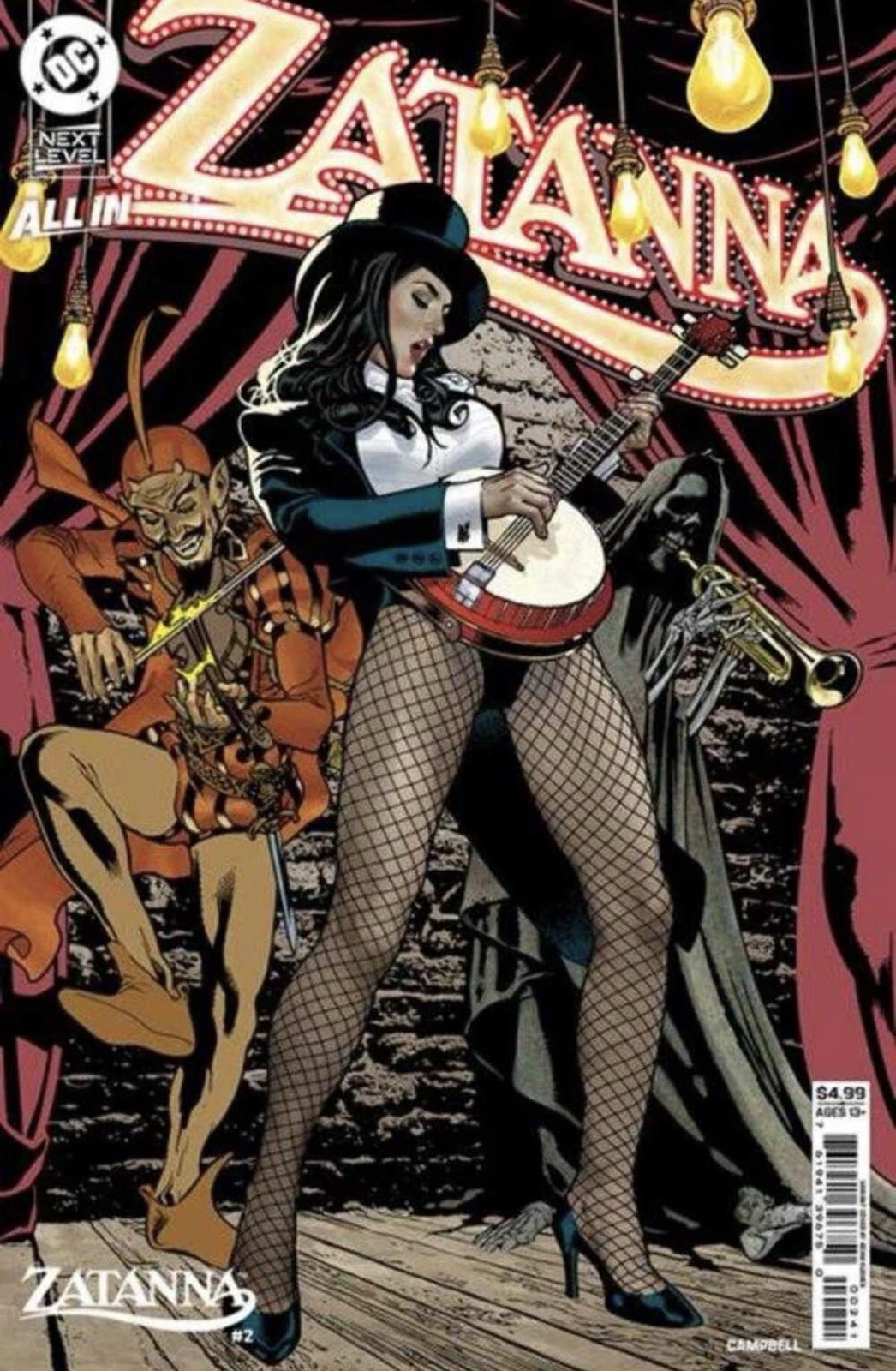 Zatanna (2026) #2 Cover D Adam Hughes Card Stock Variant