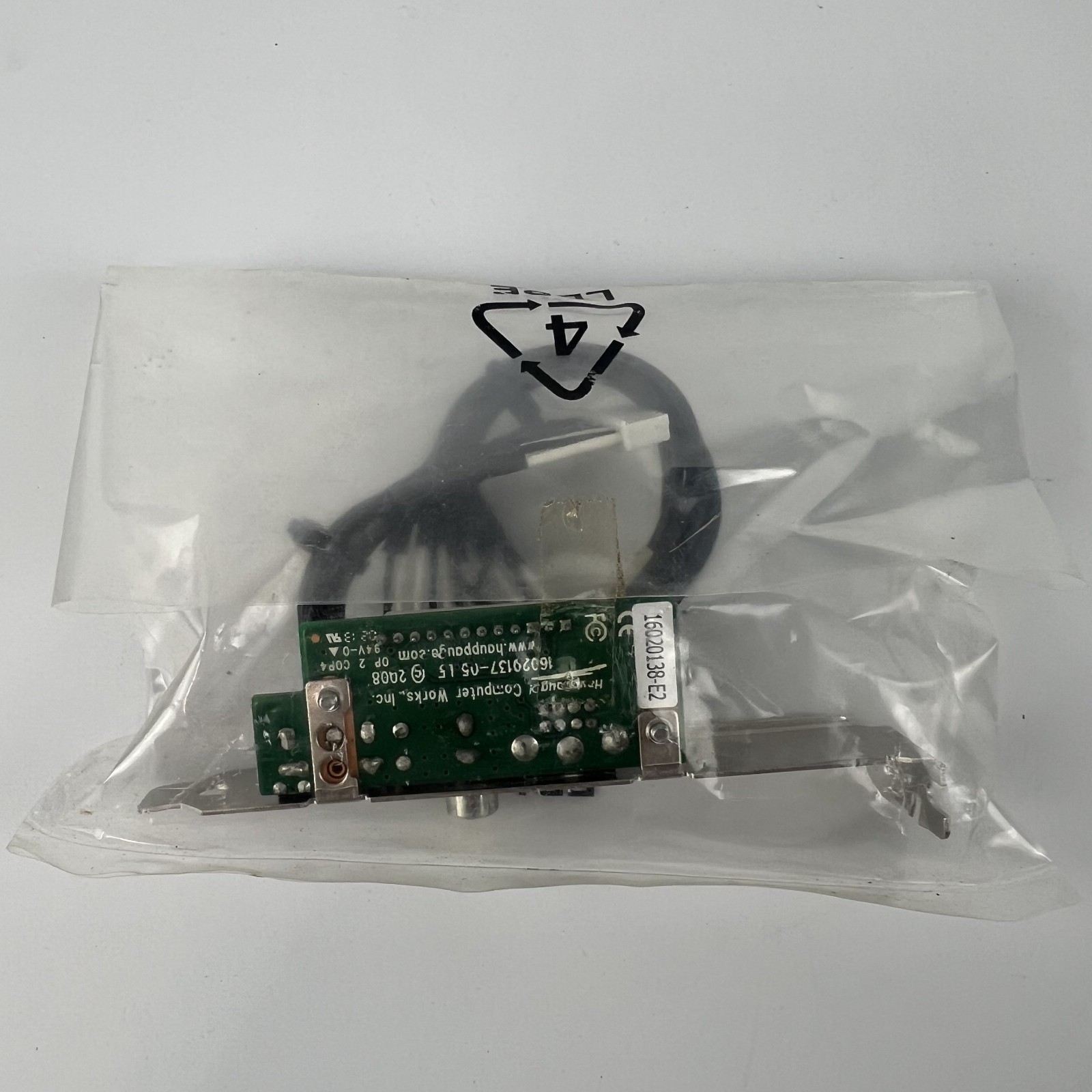 Hauppauge 16020137 05 LF Tuner Connection Card Only No Tuner Board