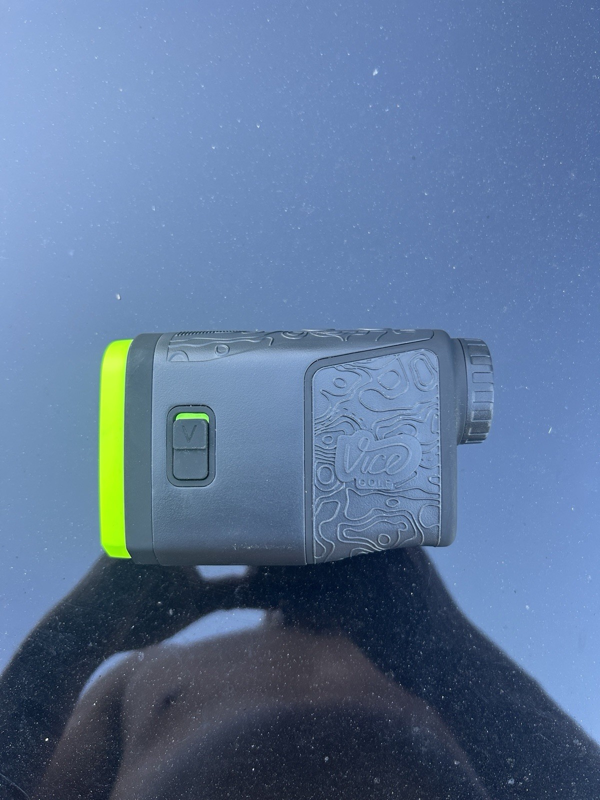 Vice Golf Horizon Laser Rangefinder With Slope Switch And Magnetic Grip, Black