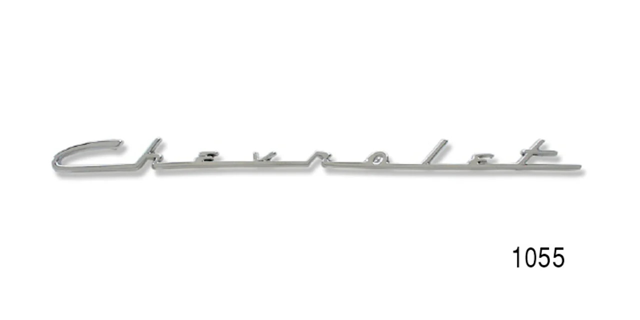 55-56 "Chevrolet" clock dash script (150 & 210)