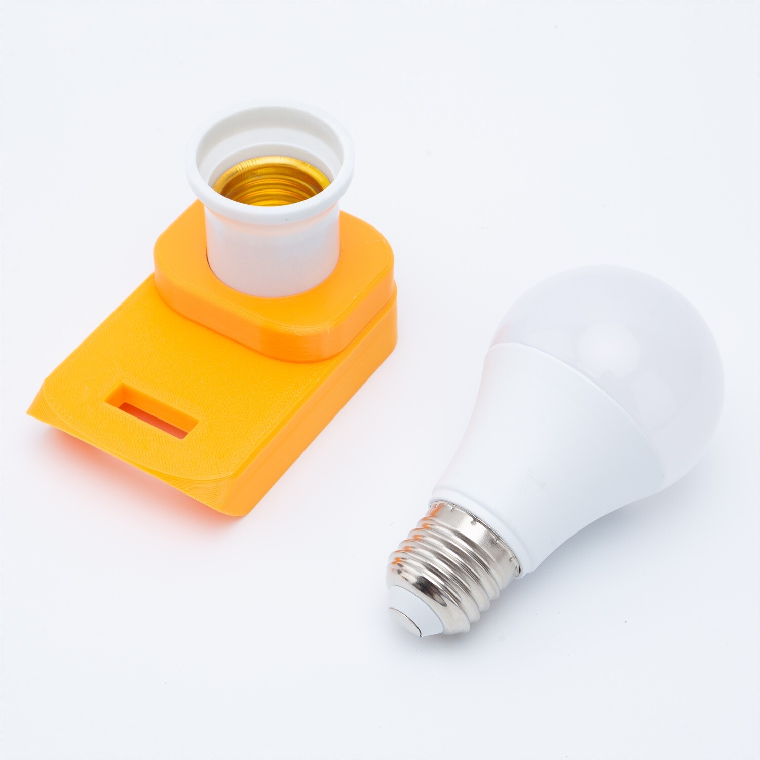 Portable E27 Bulb Lamp LED Work Light For Dewalt 20V MAX Series Lithium Battery