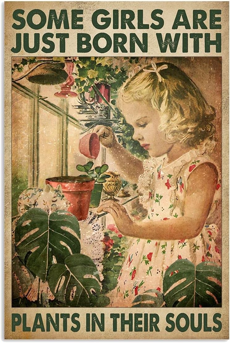 Some Girls are Just Born with Plants Earth tones, Muted colors, Pastel shades