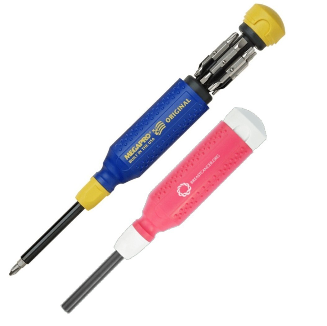 Megapro Original His & Hers Multi Bit Screwdriver Set MADE IN USA 151NAS.PK