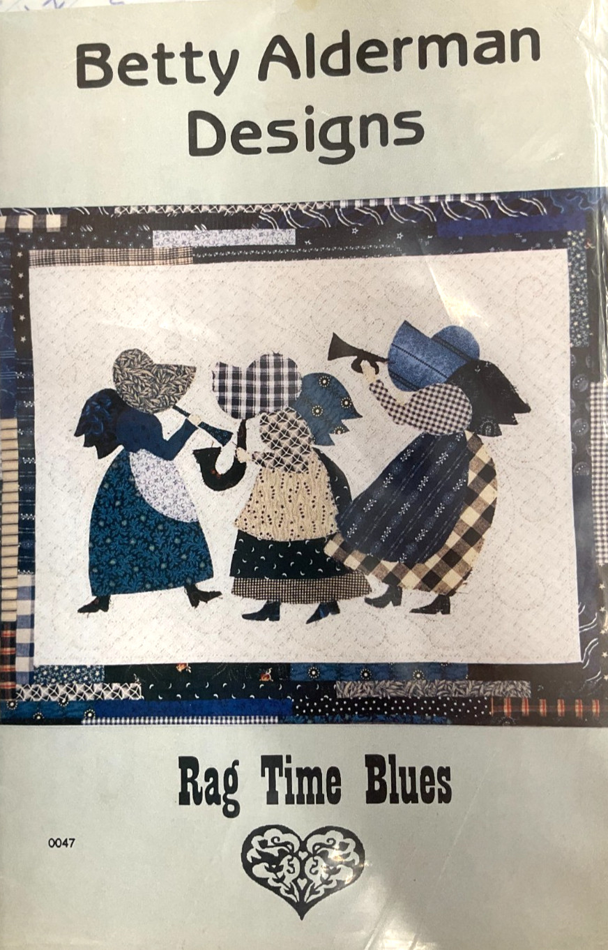 BETTY ALDERMAN DESIGNS #0047 RAG TIME BLUES