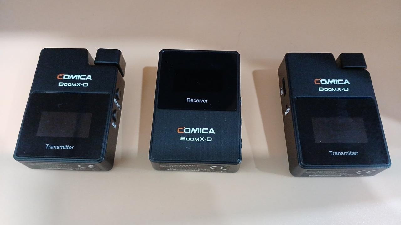 COMICA BoomX-D D2 2.4G Digital Wireless Microphone System 2 Transmitter w/Box