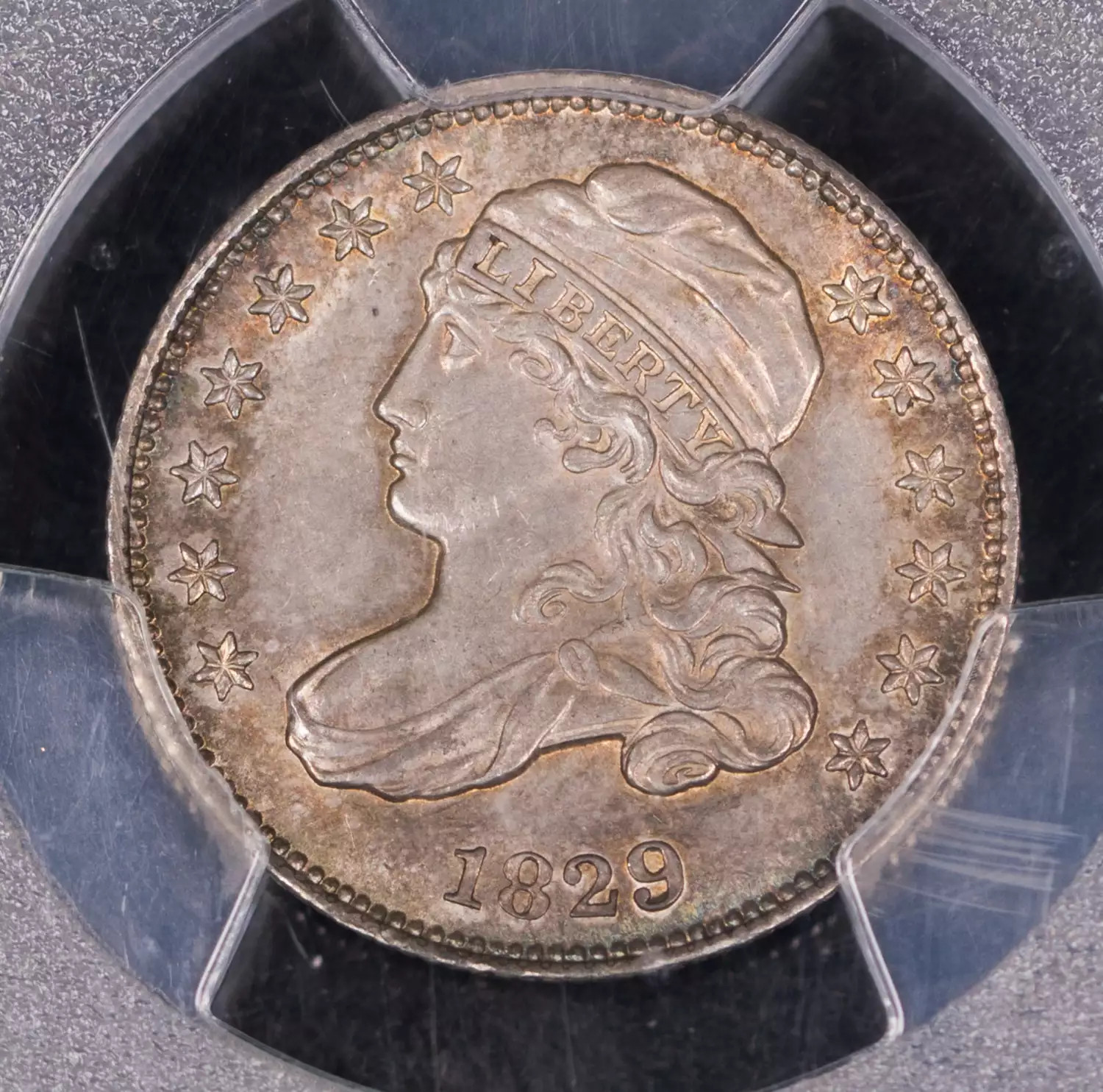 1829 P Capped Bust Dimes PCGS MS-63 Medium 10C