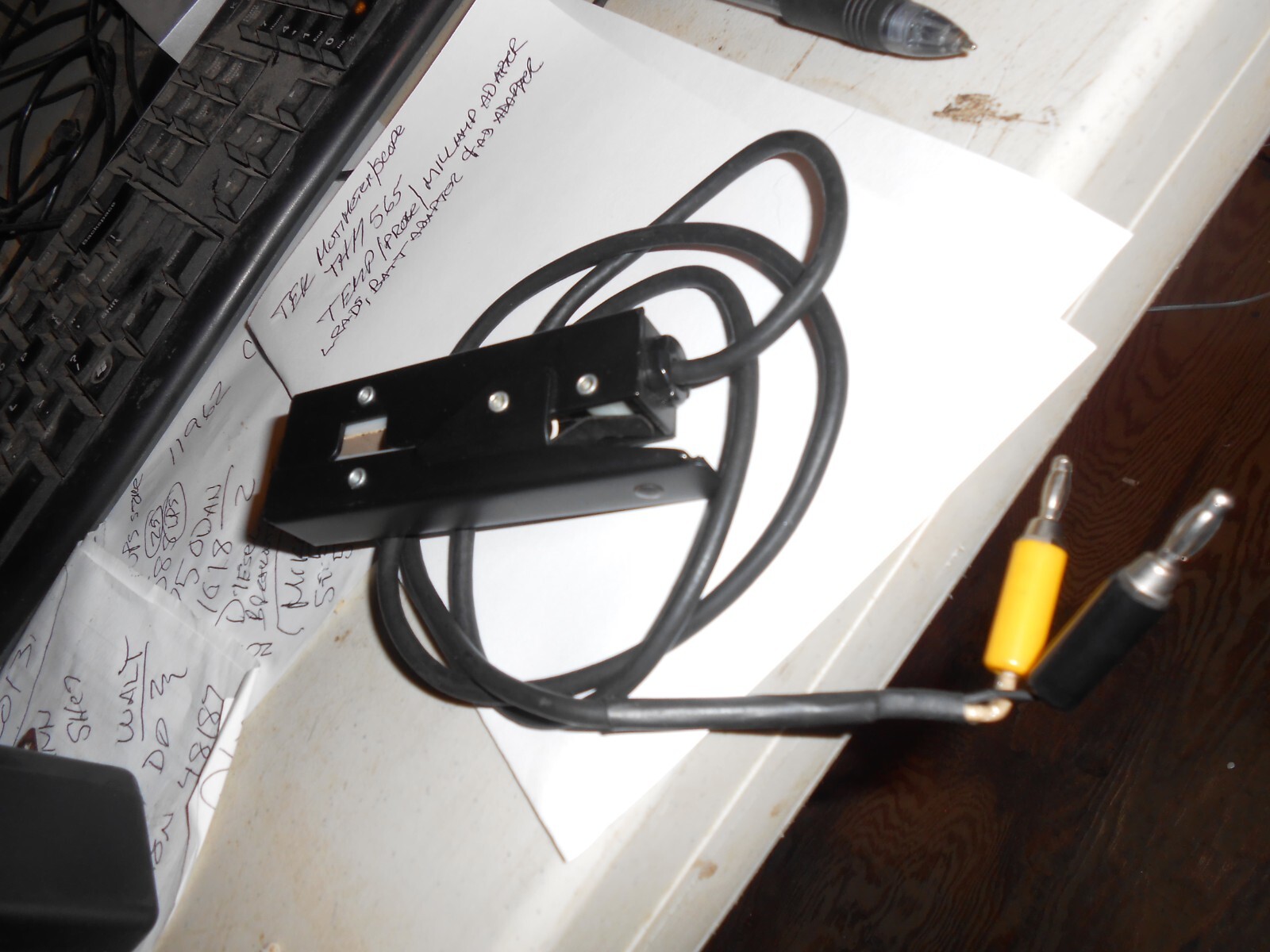 tek true rms multimeter /scope with extras thm565