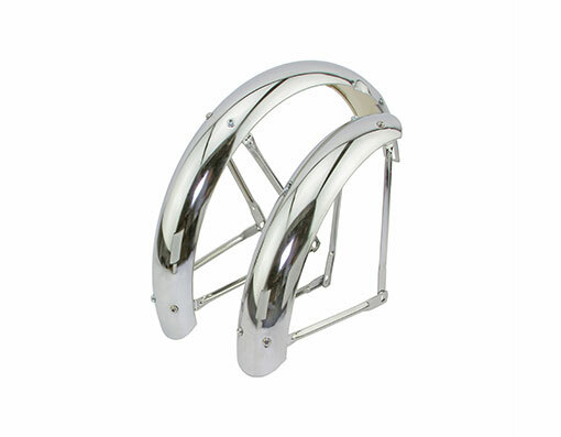 Bike 16 Classic Adjustable Fender Set Chrome. bike part ,bicycle parts.
