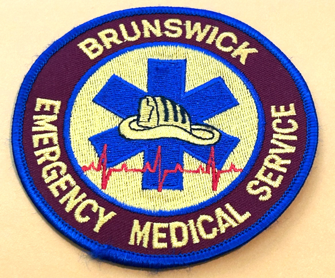 Brunswick Emergency Medical Service Patch Unused