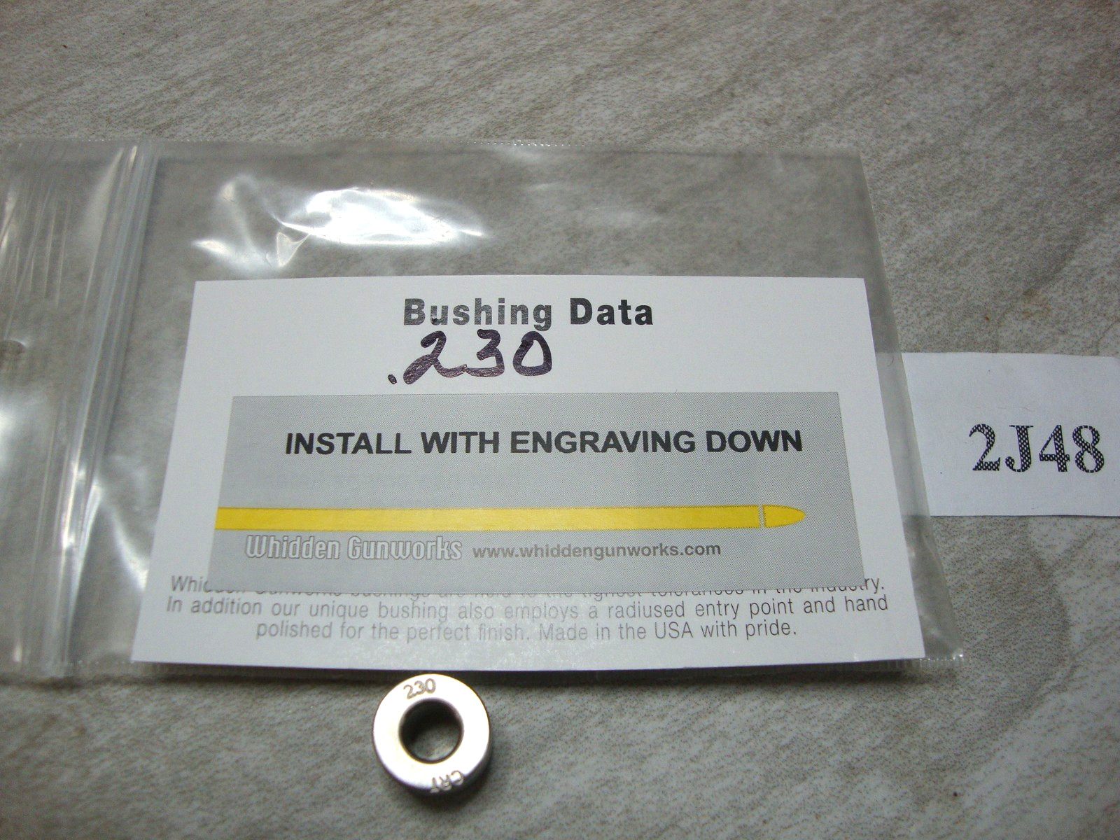 Bushing Sizer Die .230  Whidden Gunworks USA