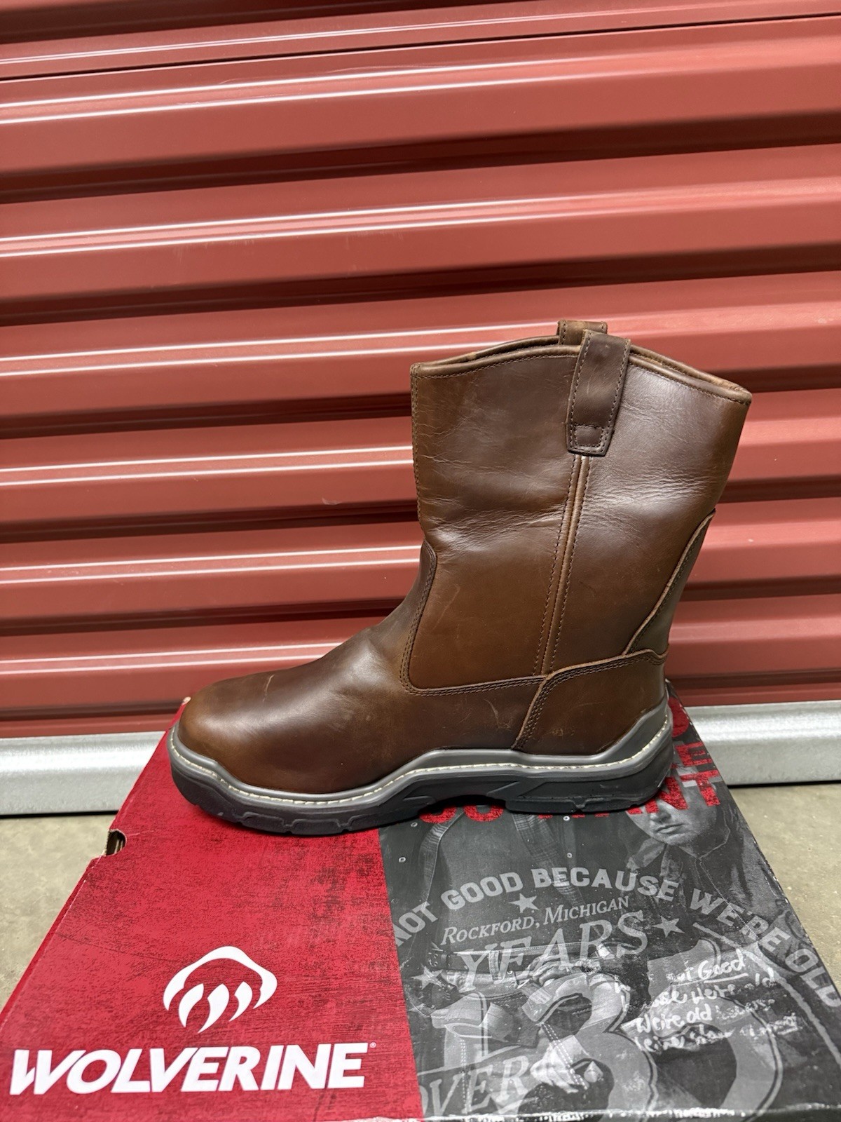 Wolverine Raider  w211169 Dura shock Carbonmax Wellington Composite Toe Sizes