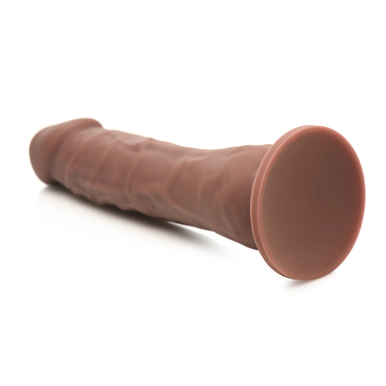 Beginner-Friendly Silicone Dong Suction Cup Base Harness-Compatible Sex Toy