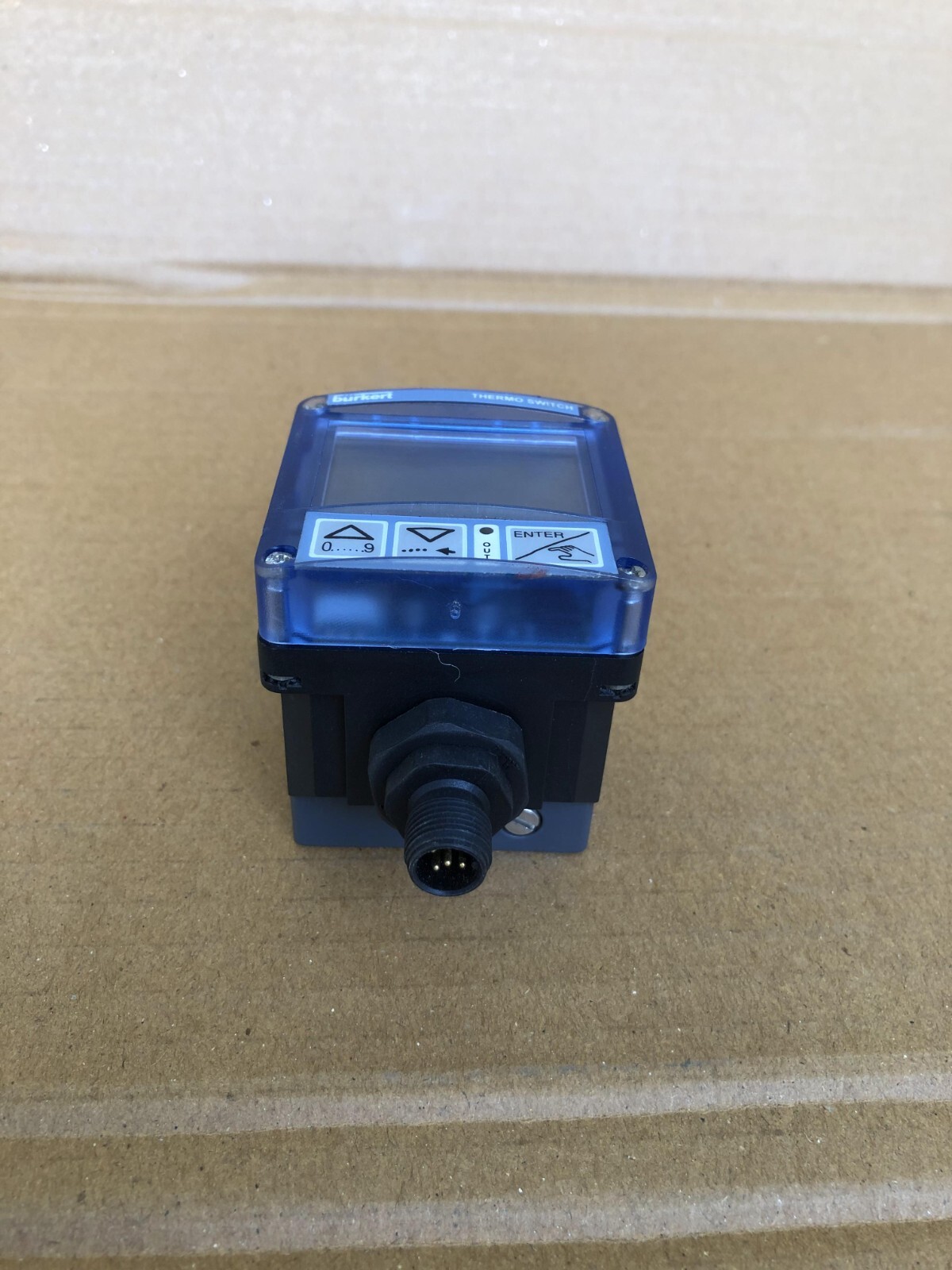 BURKERT 8400 TEMPERATURE SWITCH WITH DISPLAY 00448862 THERMO SWITCH