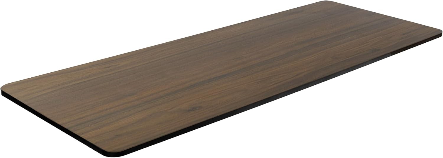 Electric Standing MDF Table Top 60 Inch - Dark Wood
