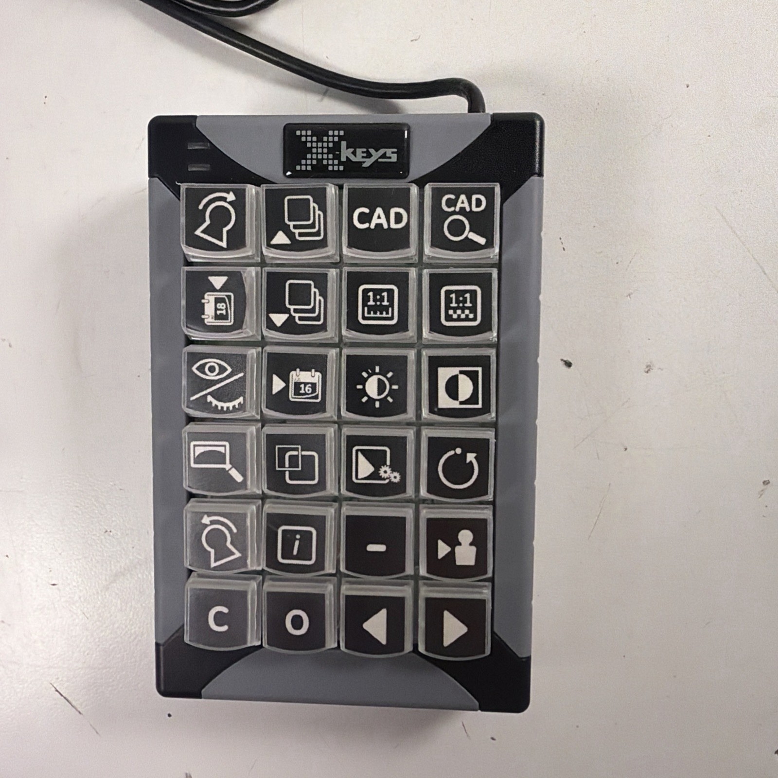 X-keys Programmable Keypads and Keyboards (24 Key, XK-24) Classic