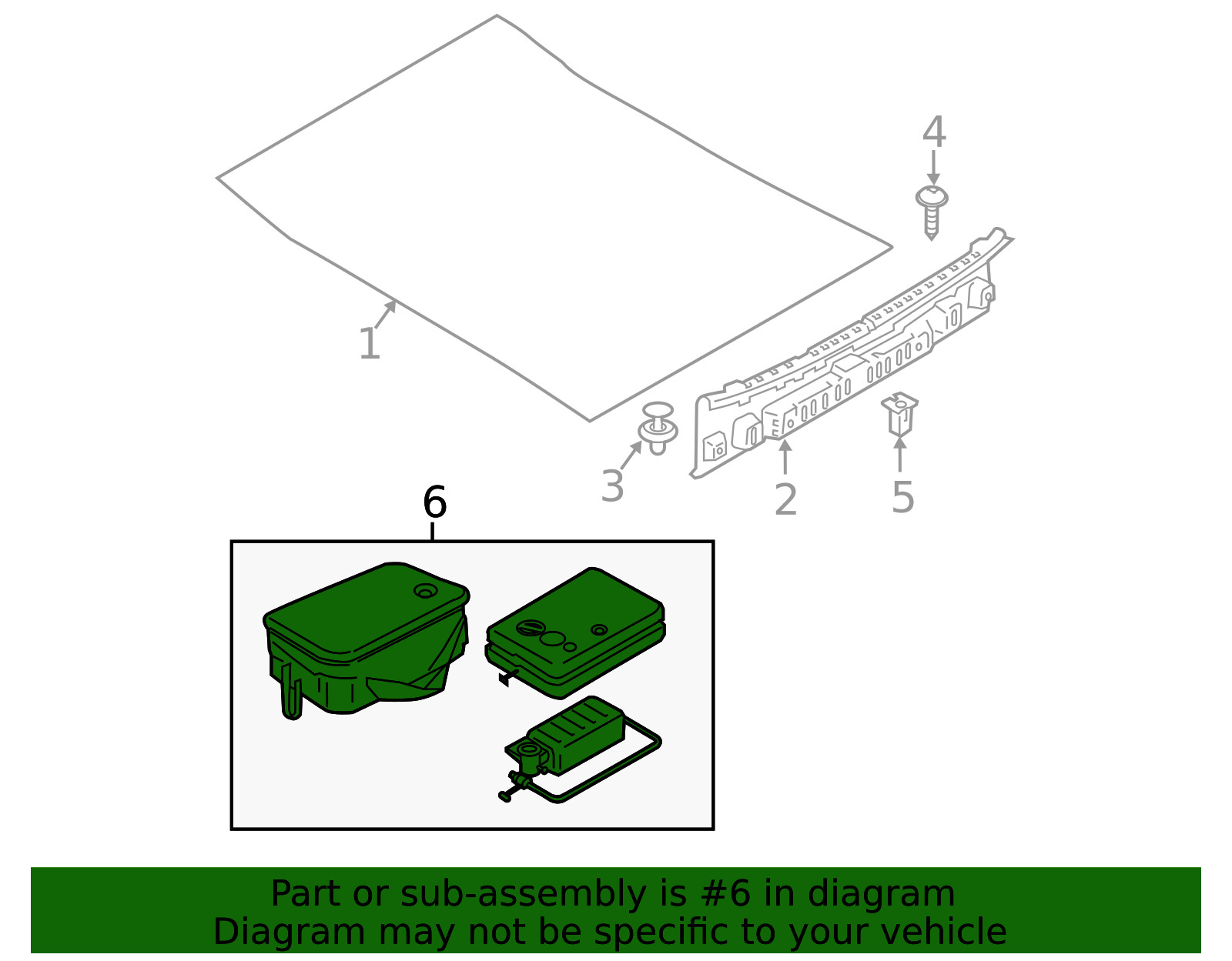 Genuine BMW Accessory Kit 71-10-5-A34-B40