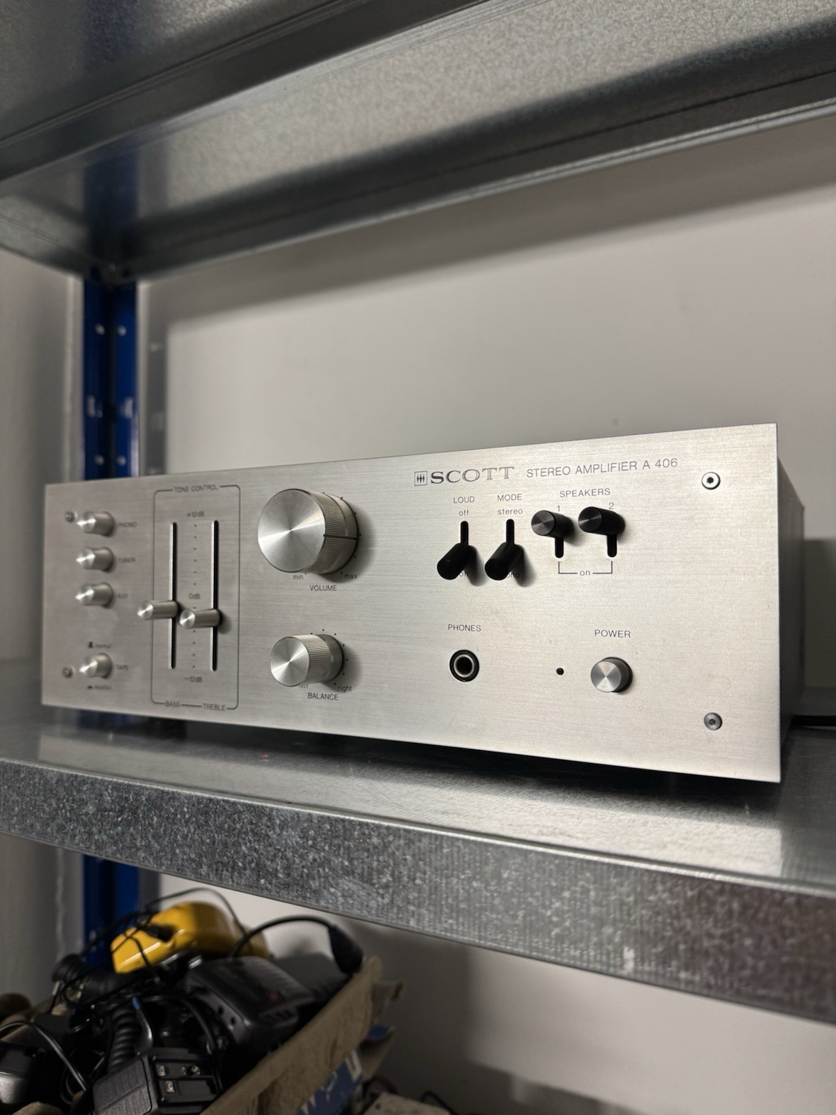 SCOTT STEREO AMPLIFIER A 406