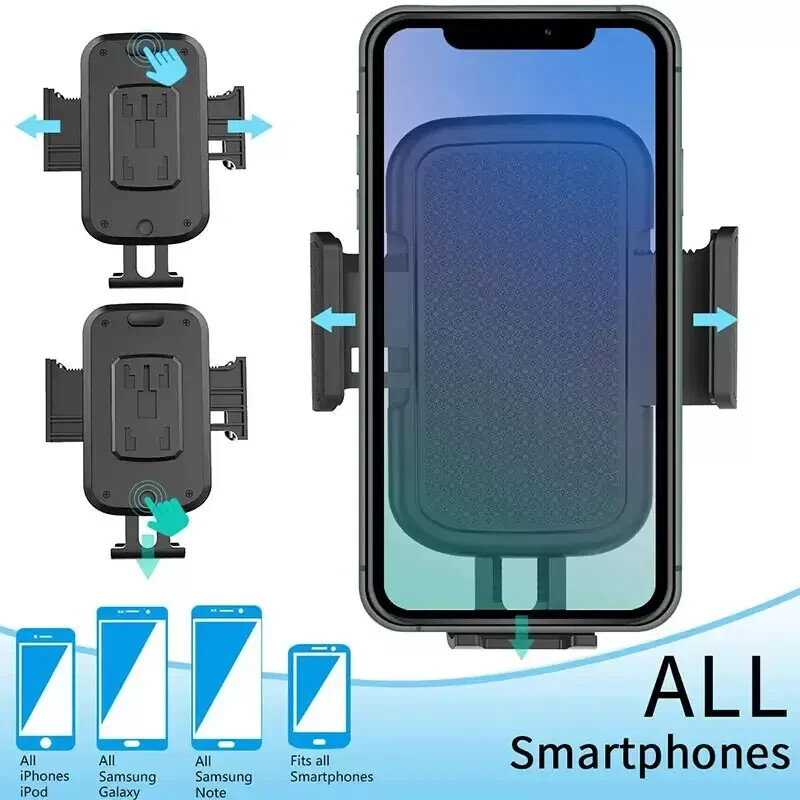 Universal 360° Adjustable Car Mount Cup Stand Cradle Holder For Cell Phone
