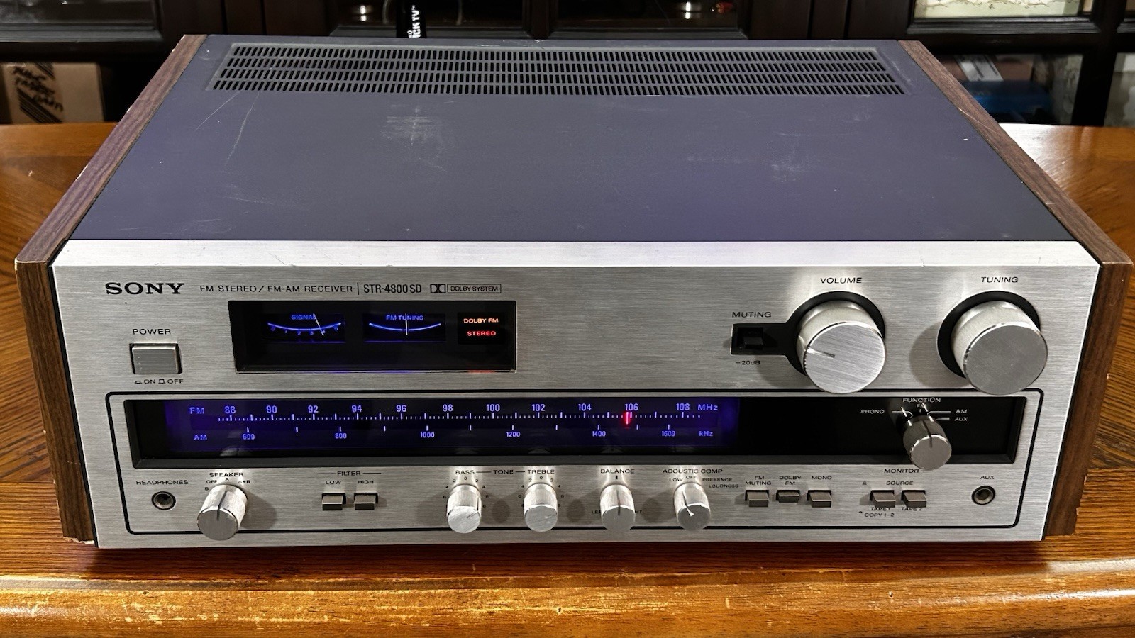 Sony STR-4800 SD FM/AM Stereo Receiver Dolby System sounds Great