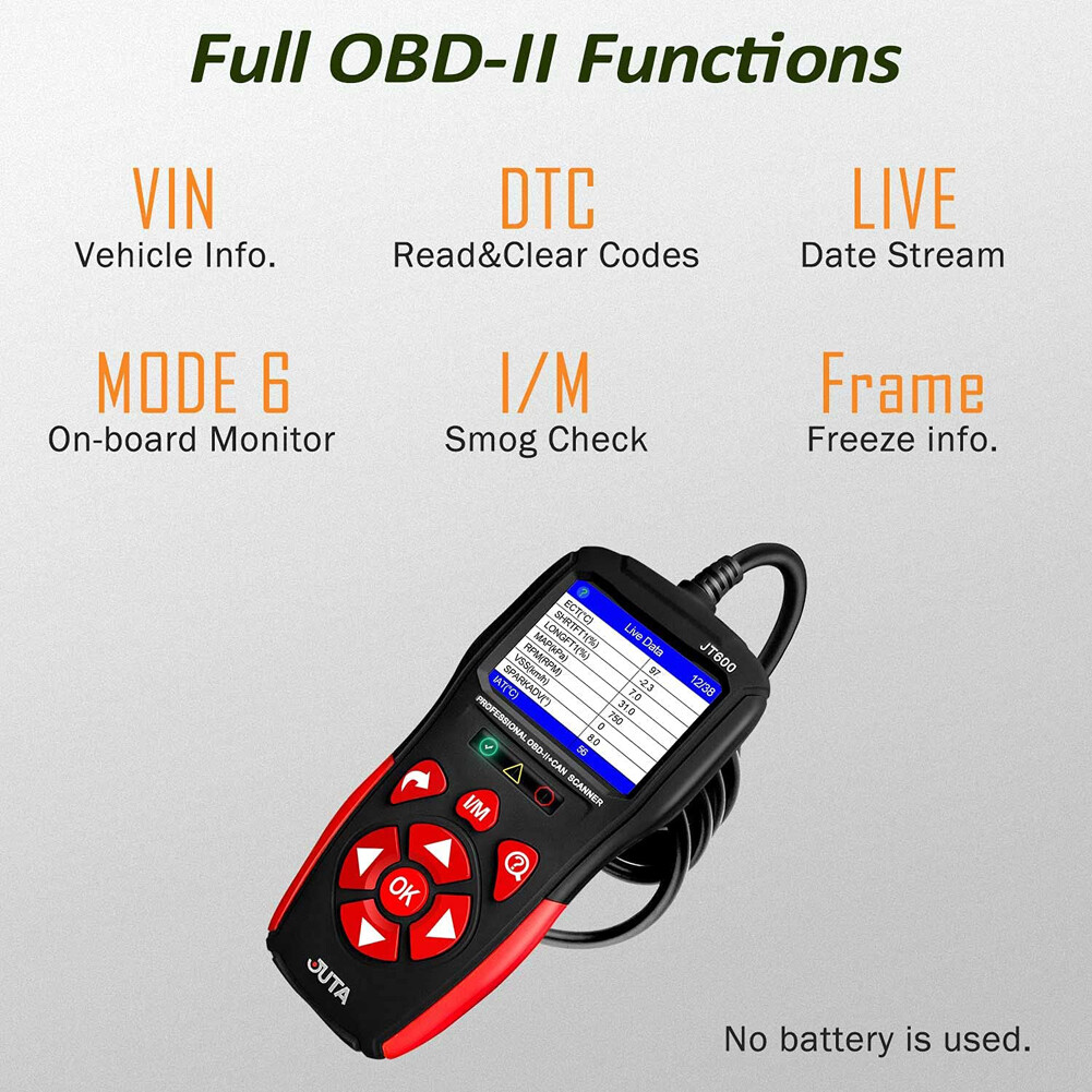 Automotive OBD Code Reader OBD2 Scanner Car Check Engine Fault Diagnostic Tools