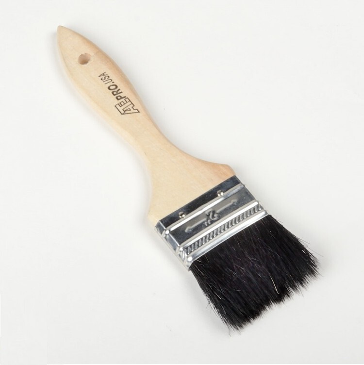 1"- 6" Variety Angle Paint Brushes for Paint Stains Varnishes Glues 1pk 4pk 10pk