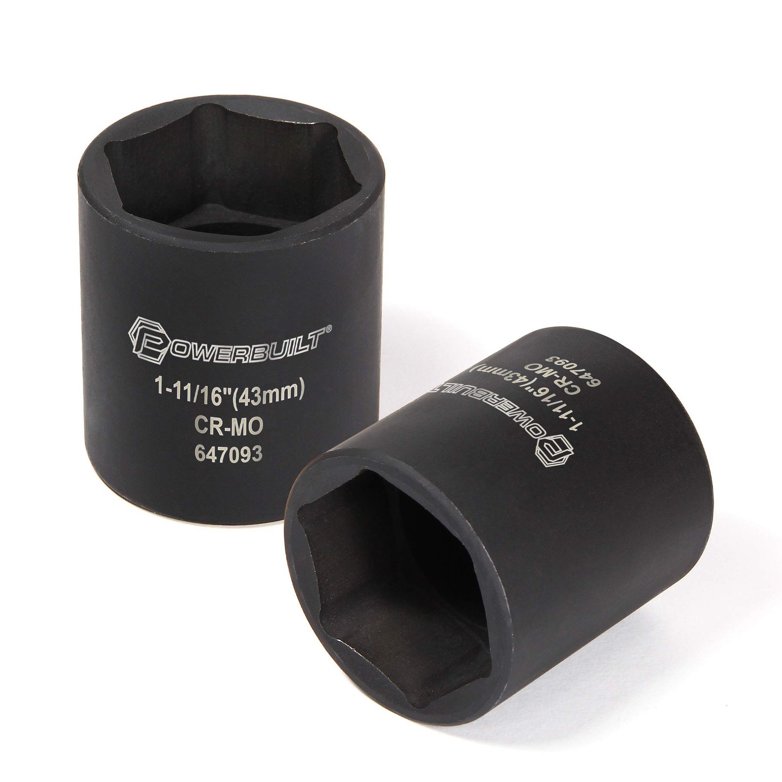 Powerbuilt Dodge Spindle Nut Socket, 1/2 Inch Drive 6 Point, 1-11/16 Inch,...