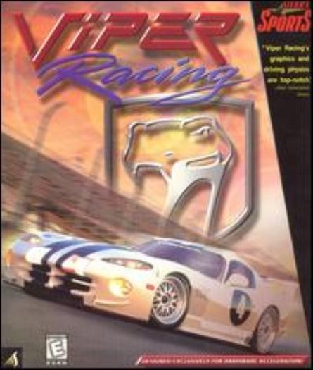 Viper Racing PC CD drive custom Dodge sports car season road track race game!