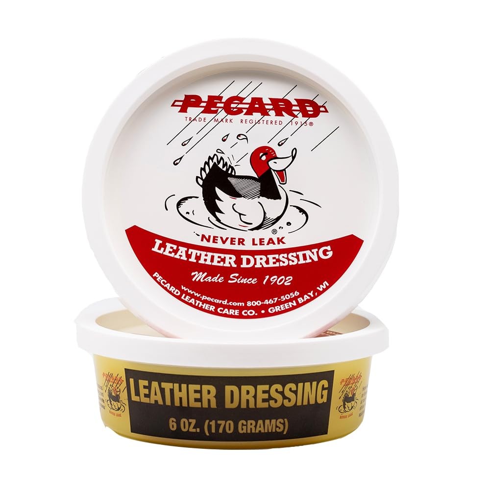 Leather Dressing 6 oz – Waterproofer and All-Purpose Leather Conditioner for ...