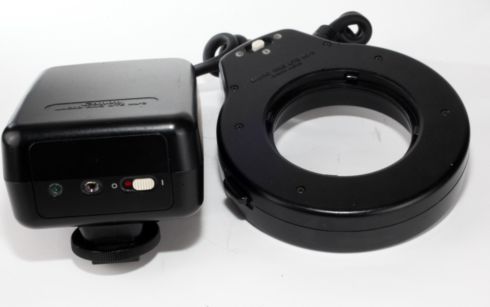 [MINT] Canon Macro Micro Ring Lite ML-3 Flash Ringlite Circular Flash From JAPAN