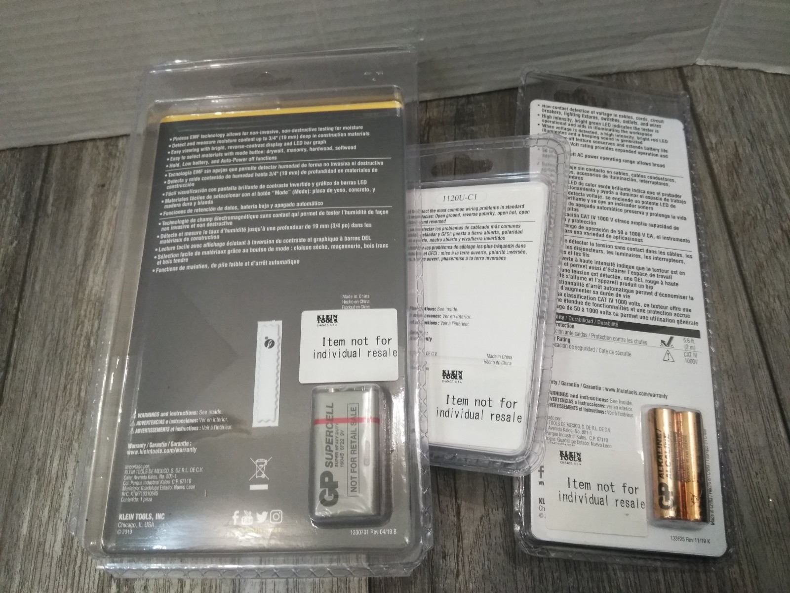Klein Tools 80023P Tool Set, Home Inspector Tool Kit with Digital Moisture Meter