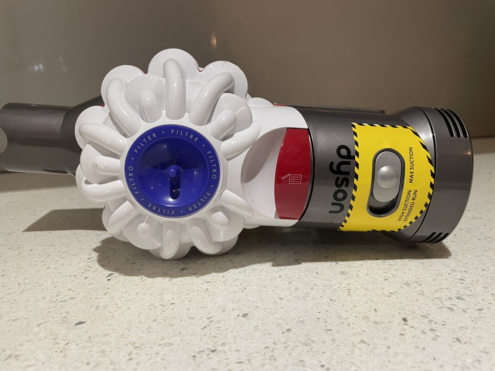 Dyson V7 Cord Free White Vacuum Cleaner- MainBody Only