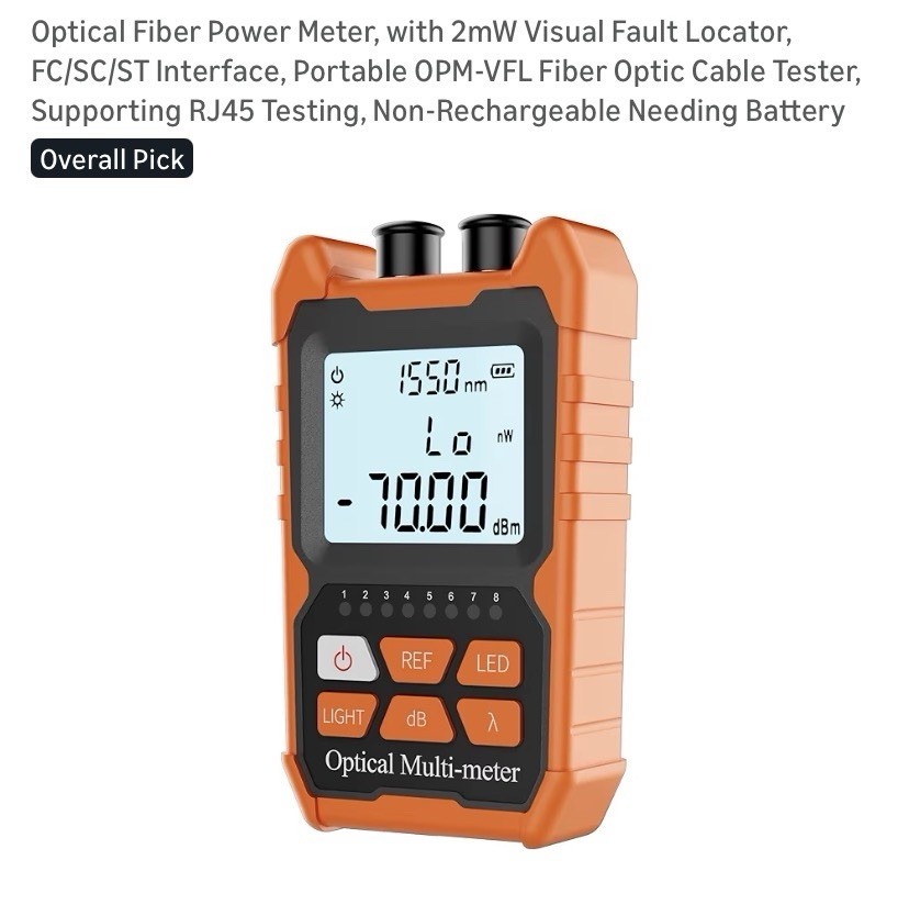 Vandesail Portable Fiber Optic Cable Tester Model OPM