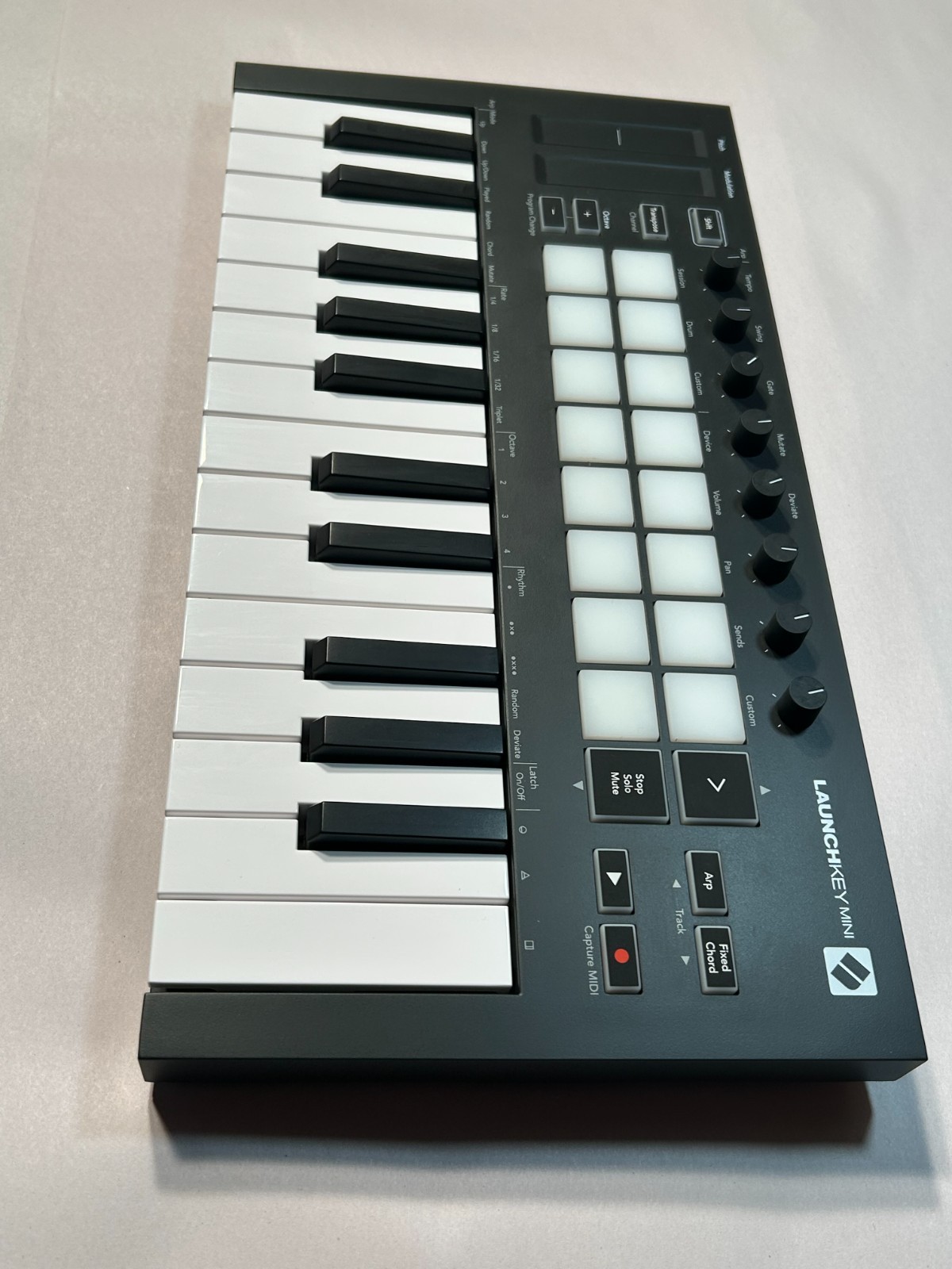 Novation Launchkey Mini MK3 MIDI Controller w/ Box & Accessories