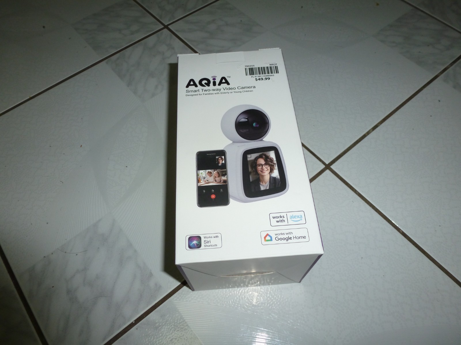 AQiA Two-Way Video Call Pan/Tilt Camera SC316-WBA2 - New In Box!!