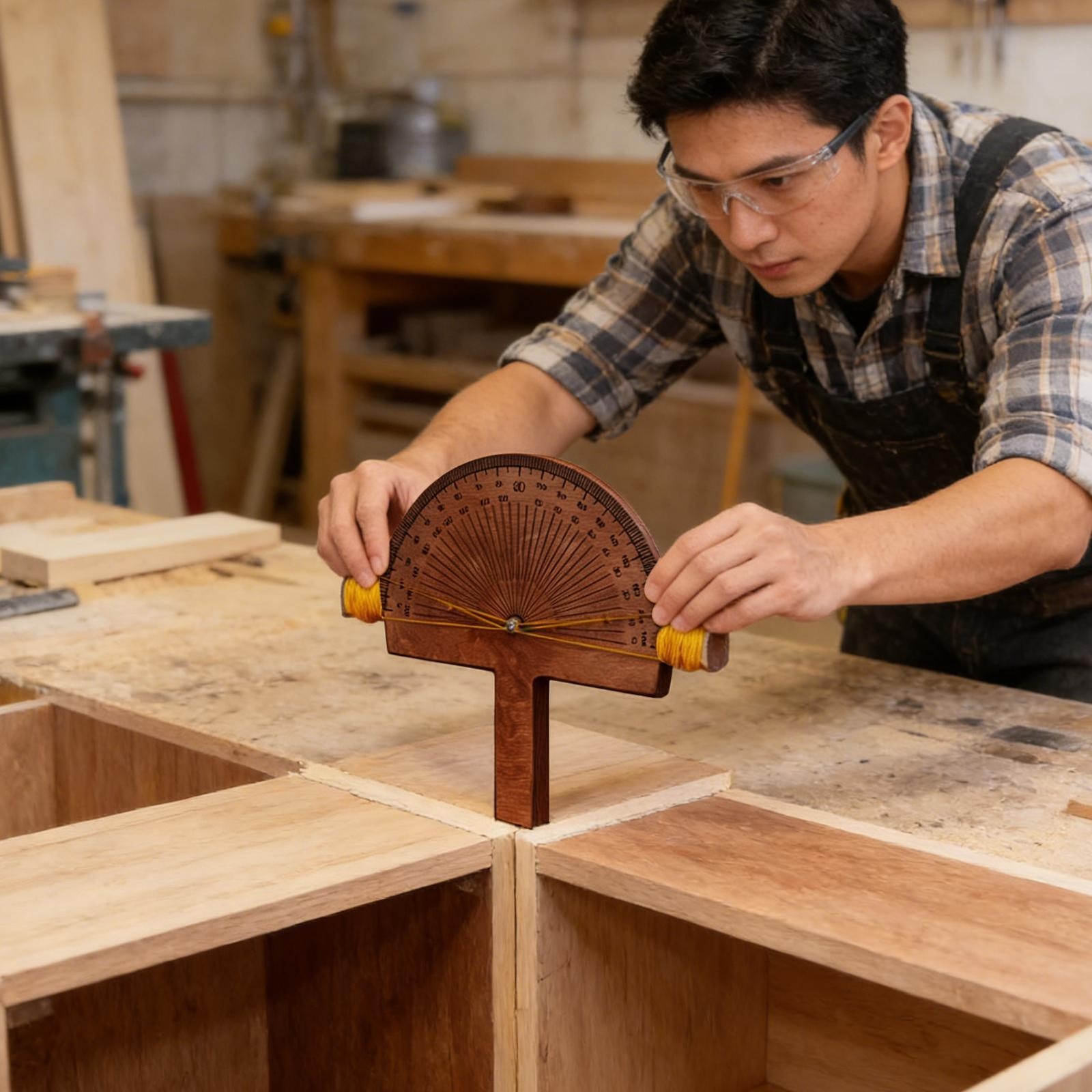 Angle Finder Tool Precision Measuring Ruler Woodworking Angle Finder