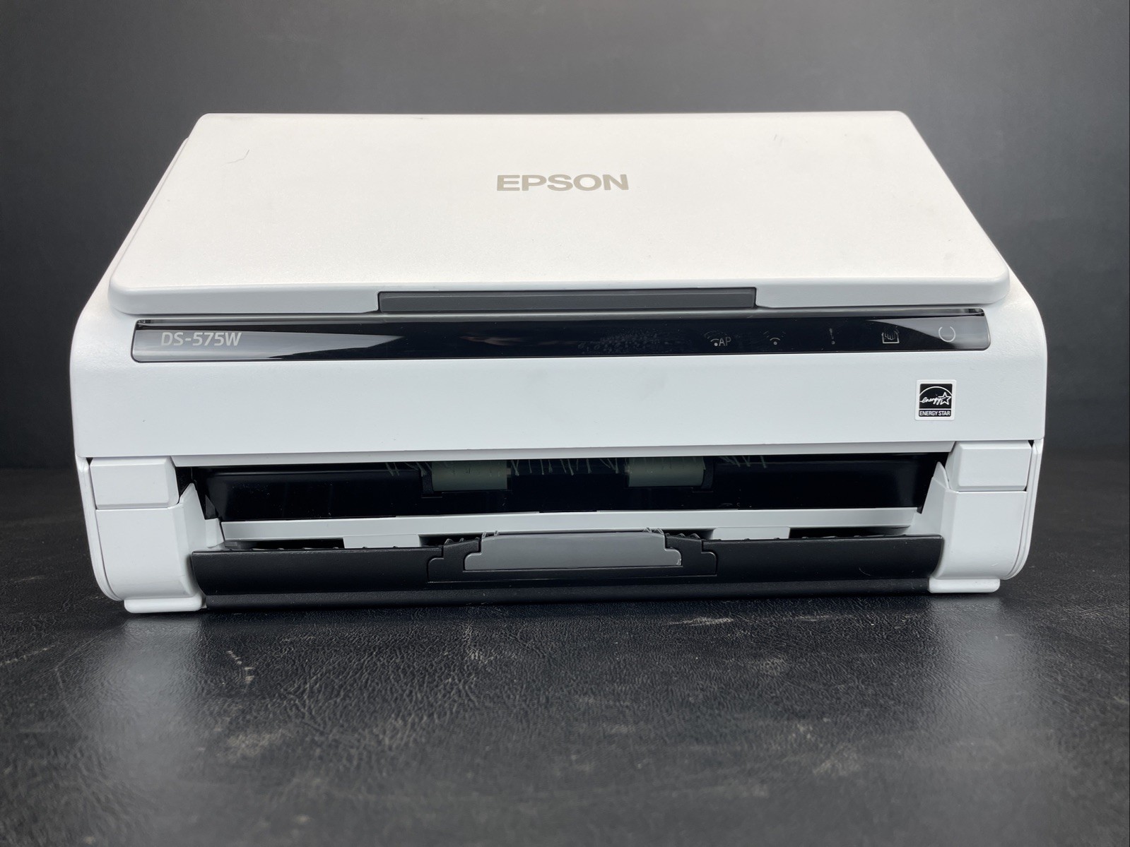 Epson DS-575W, J381B, White, Wireless, Duplex Document Scanner, Tested Working