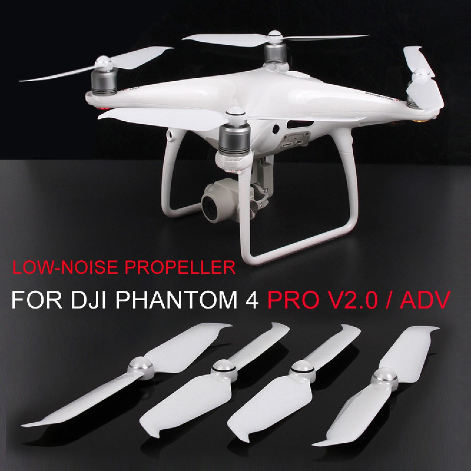 2Pairs Low-Noise Propeller Quick Release For DJI Phantom 4 Pro V2.0 Drone B