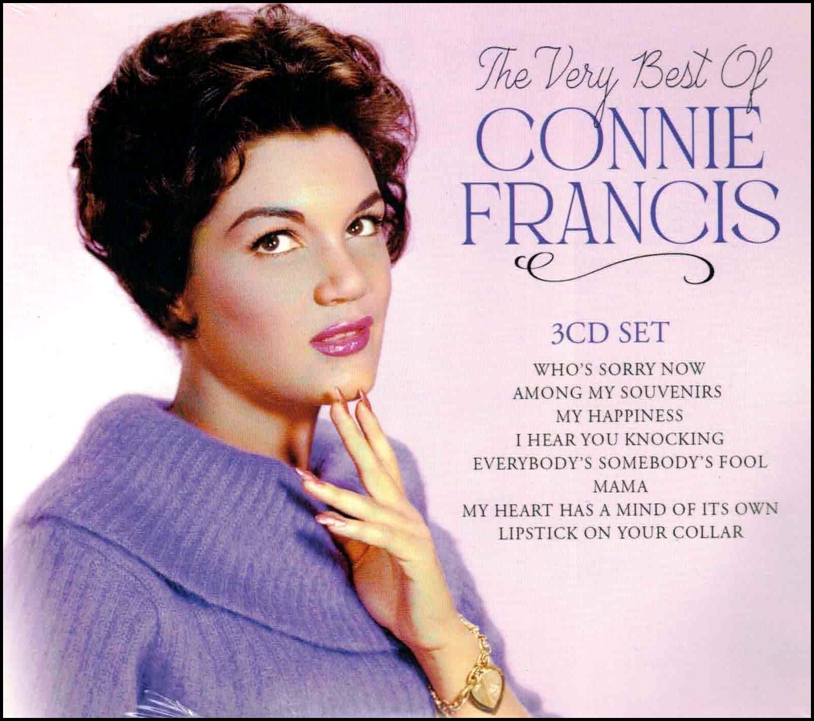 CONNIE FRANCIS * 75 Greatest Hits * NEW 3-CD SET * All Original Recordings