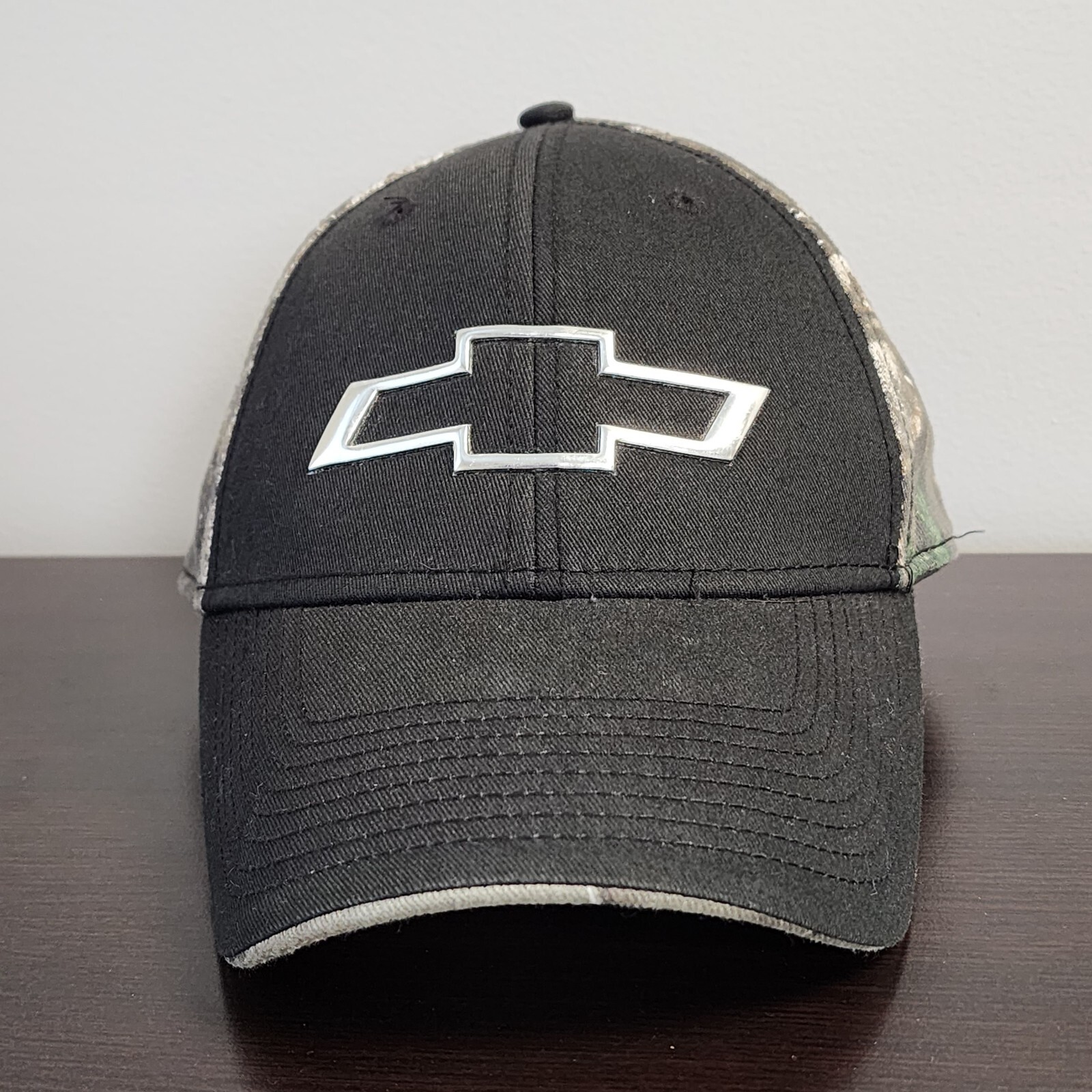 Chevrolet Hat Cap Adjustable Camo Camouflage GM Chevy Automotive Camaro Corvette