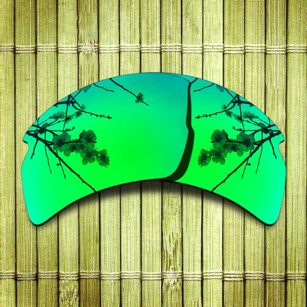 US Green Replacement Lenses for-Oakley Flak 2.0 XL OO9188 Polarized
