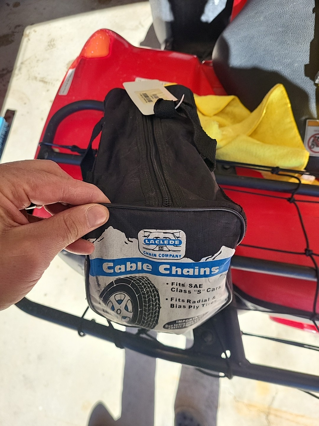 Laclede Light Truck And SUV Cable Tire Chains Fits SAE Class "S" Vehicles