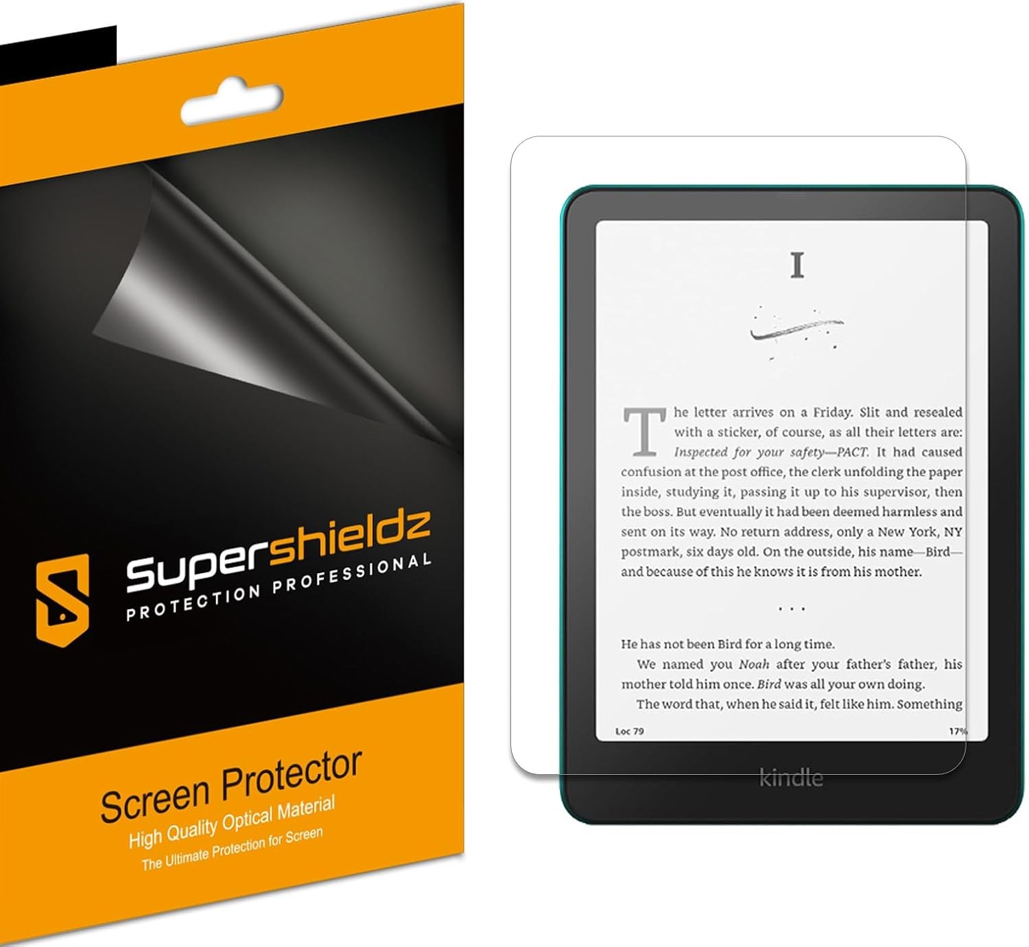 Supershieldz (3 Pack) Anti-Glare (Matte) Screen Protector for all-New Kindle Pap