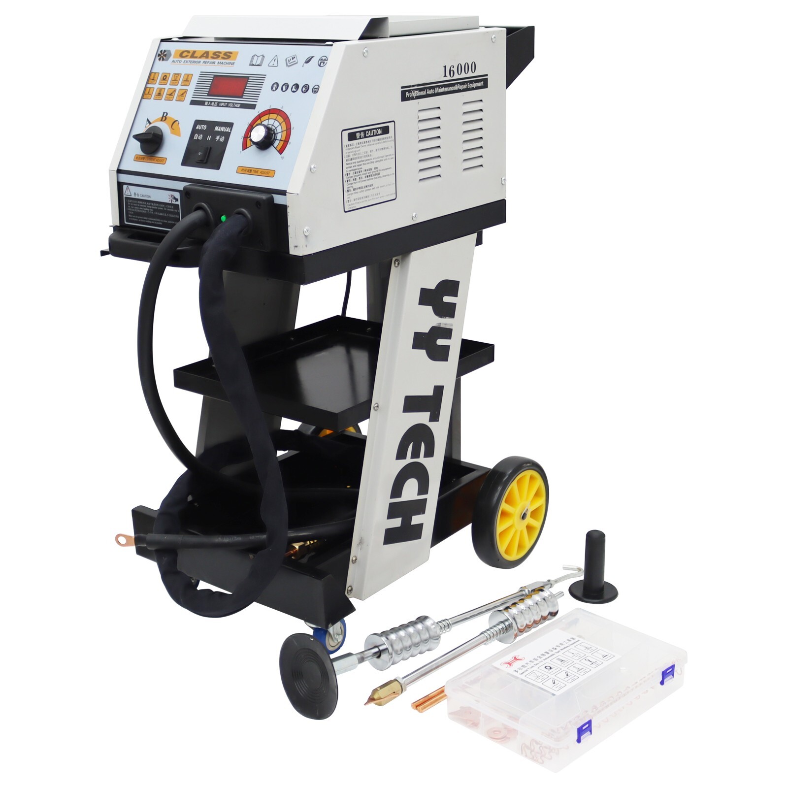 Car Dent Pulling Machine Auto Dent Puller Repair Machine Spot Welder 110V 42A