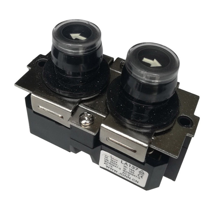 1PC Waterproof Electric Crane Pushbutton Switches Industrial Hoist Switch  LA137