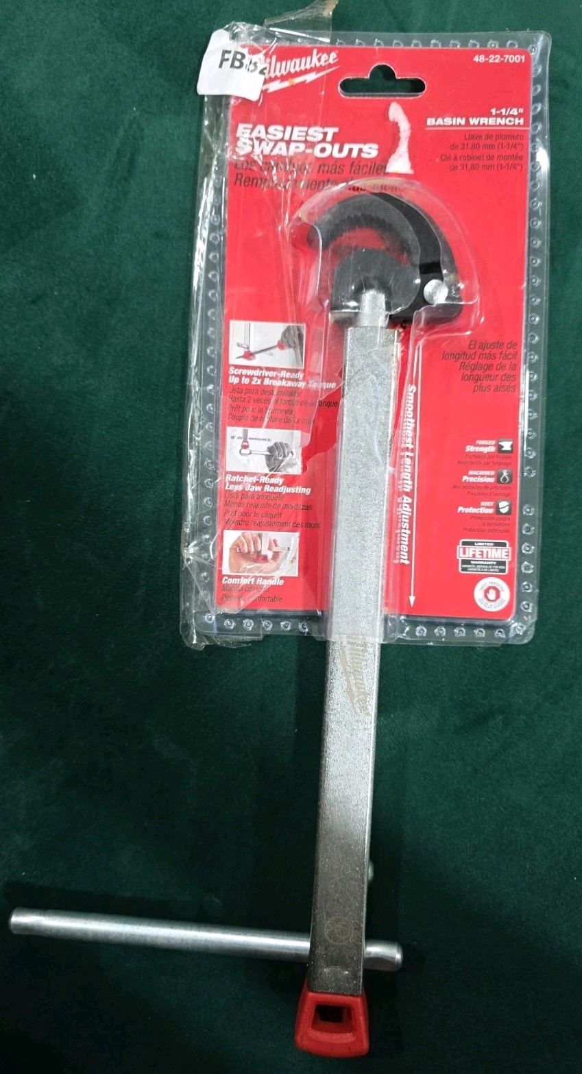 milwaukee tools Easiest Swap-outs 48-22-7001 1-1/4