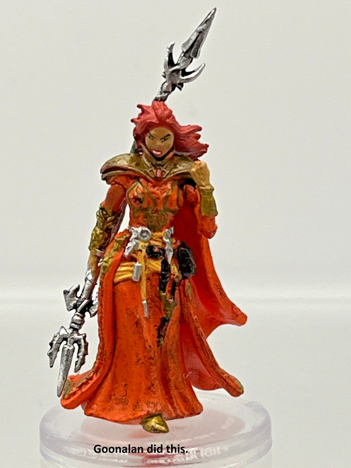 D&D Pathfinder Mini Return Runelords Runelord Alaznist (Wrath) UNIQUE